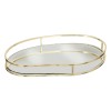Set 3 tavi decorative Alma, metal, aurii, L.23/27/30 cm, 195112