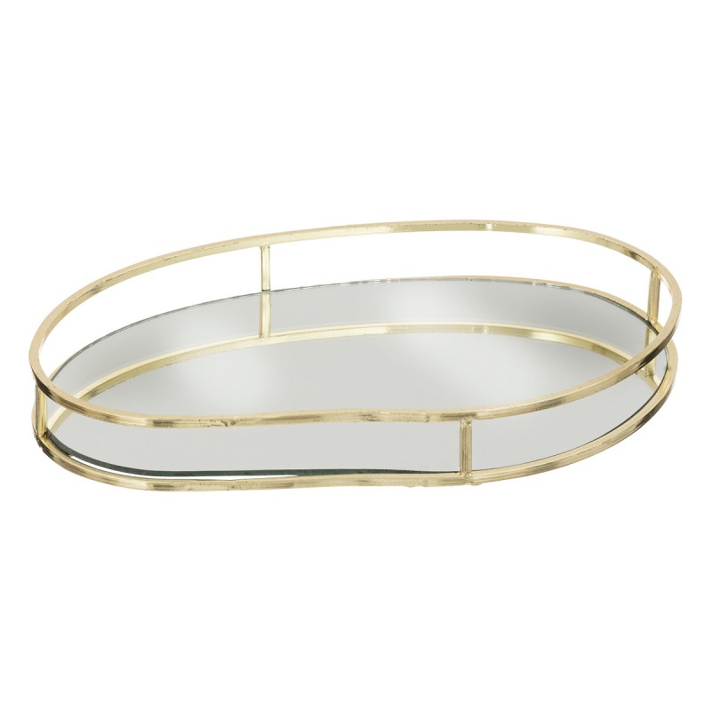 Set 3 tavi decorative Alma, metal, aurii, L.23/27/30 cm, 195112