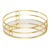 Set 2 tavi decorative Feel, metal, D.20/30 cm, 173439