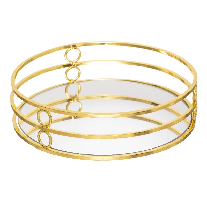Set 2 tavi decorative Feel, metal, D.20/30 cm, 173439