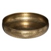 Set 2 tavi decorative Oasis, metal, aurii, D.20/30 cm, 182246