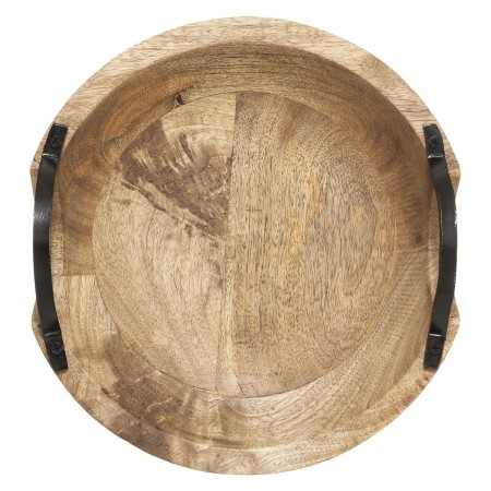 Fructiera decorativa Wild, lemn de mango, D.29 cm, 182263