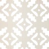 Paravan Nomade, lemn, alb, model geometric, H.170 cm, 156867B