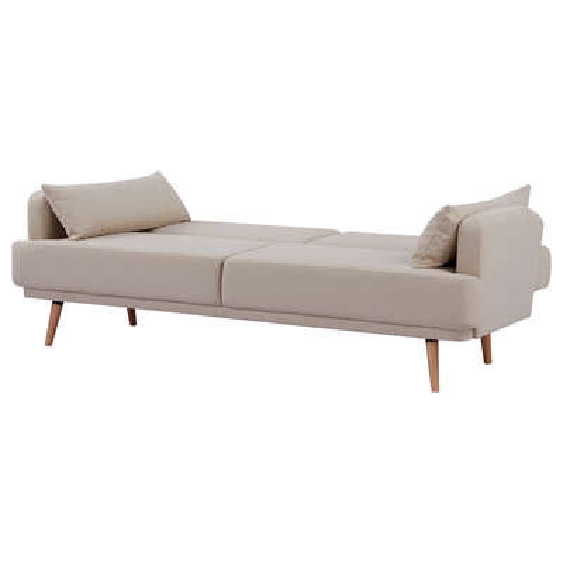 Canapea extensibila Jack bej, 3 locuri, L.214 cm, 140329B