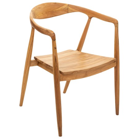 Scaun dining Miyako, lemn de tec, H.78 cm, 184938