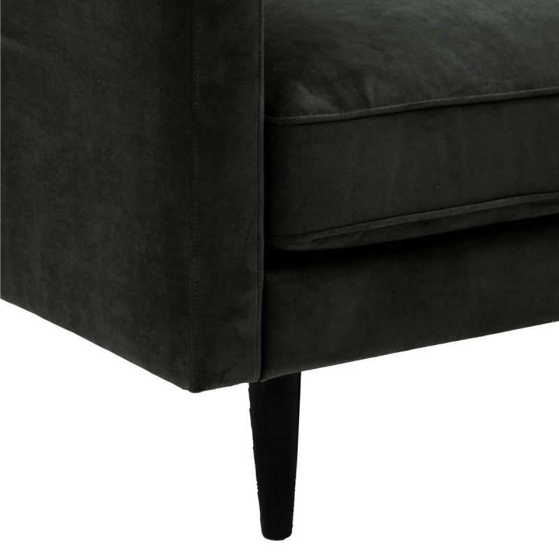 Fotoliu XL Candice, velur, gri inchis, H.85 cm, 185101