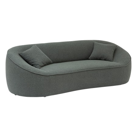 Canapea verde cedar boucle Ostuni, 3 locuri, L.232 cm, 202238B