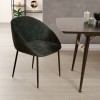 Fotoliu Seliso, metal, textil verde, H.81 cm, 207307B