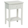 Noptiera Charme, lemn, MDF, H.67 cm, 102215B