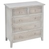 Comoda din lemn, 5 sertare, Charme, 121474C