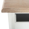 Comoda din lemn alb si blat din MDF, 5 sertare, Chrysa, H. 113 cm, 157062