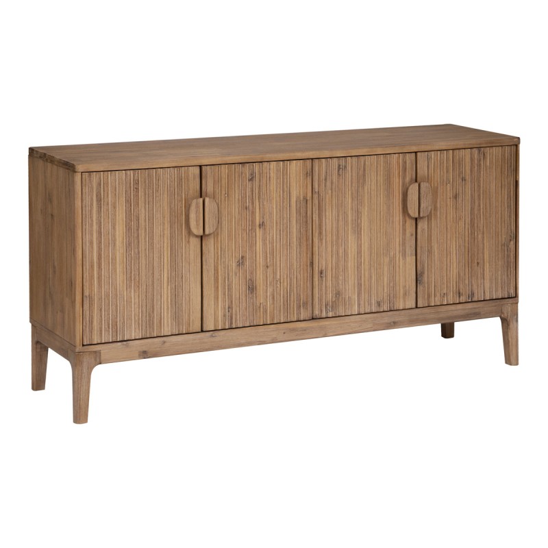 Comoda din lemn de salcam cu 4 usi, L.160 cm, Sabor, 185045