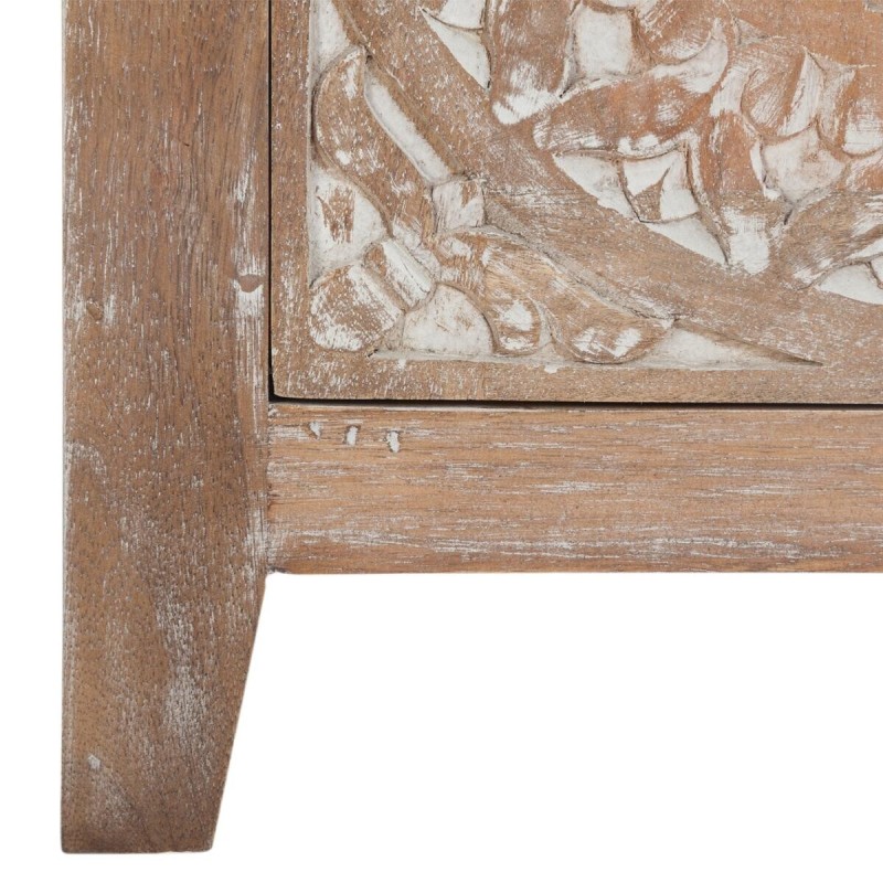 Noptiera Shirel, lemn, natural, 1 compartiment, H. 44 cm, 157001