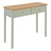 Consola verde Mohea, 2 sertare, L.100 cm, 197858A