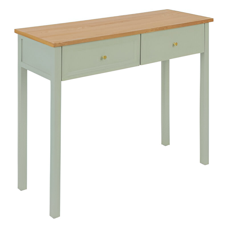 Consola verde Mohea, 2 sertare, L.100 cm, 197858A