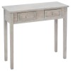 Consola din lemn, 2 sertare, L. 80 cm, Charme, 102216C