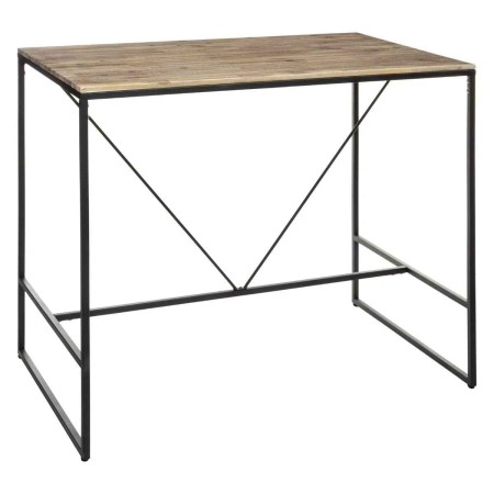 Masa bar Edene, lemn, structura metal negru, H.98 cm, 166539