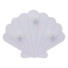 Cuier de perete Sirene, violet deschis, L. 28 cm, 200413