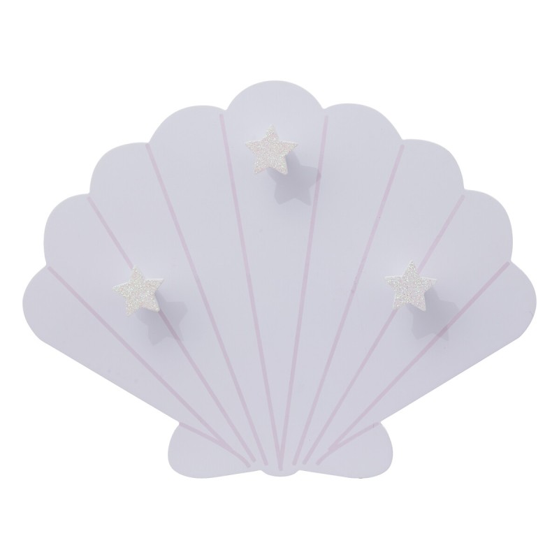Cuier de perete Sirene, violet deschis, L. 28 cm, 200413