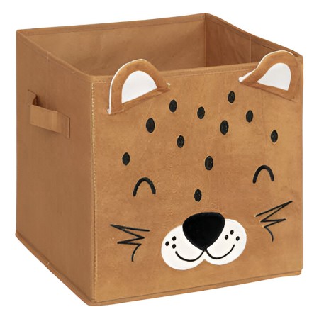 Cutie depozitare jucării Leopard, poliester, L. 29 cm, 158629C