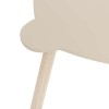 Masuta pentru copii Teddy, lemn, bej, L.53 cm, 174318A