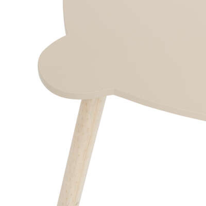 Masuta pentru copii Teddy, lemn, bej, L.53 cm, 174318A