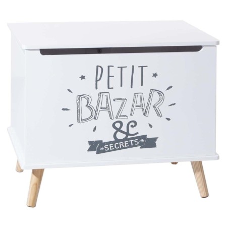 Cutie de jucarii, lemn si MDF, Bazar, L. 58 cm, 127241