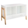 Comoda copii, MDF, alb, 2 compartimente, Frenchy, 158481
