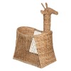 Cos depozitare Giraffe, zambila de apa impletita, H. 79 cm, 174244