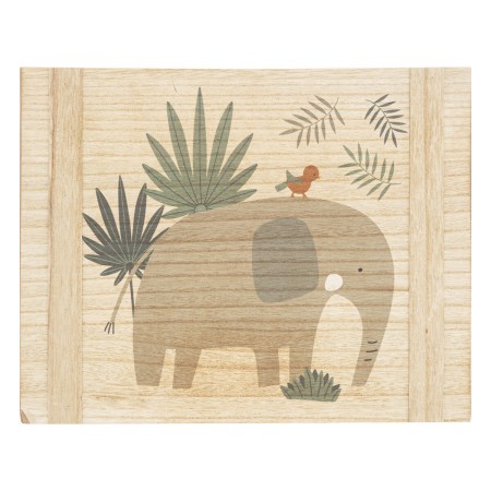 Set 3 cutii depozitare Jungle, placi fibra, L.25/30/34 cm, 193931