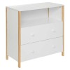 Comoda copii Kima, lemn si MDF, 2 sertare, L.85 cm, 195877