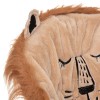 Fotoliu pliabil copii Lion, poliester maro, H. 50 cm, 174217