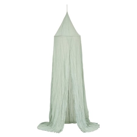 Baldachin pat copii Lili, verde, bumbac, H. 350 cm, 195899C