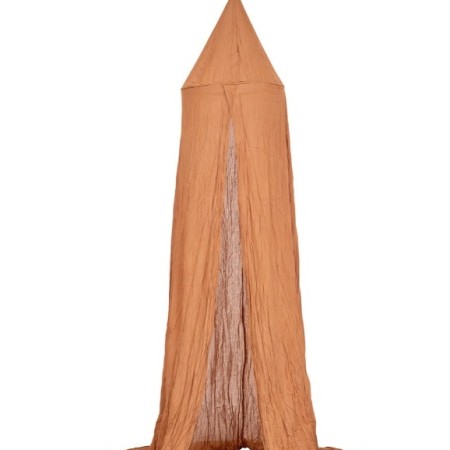 Baldachin pat copii Lili, maro, bumbac, H. 350 cm, 195899D