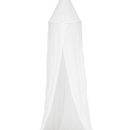 Baldachin pat copii Lili, alb, bumbac, H. 350 cm, 195899A