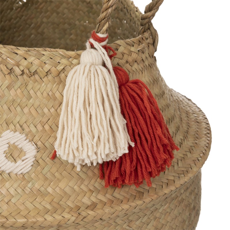 Cos jucarii pliabil Oasis, stuf impletit, D. 35 cm, 188228