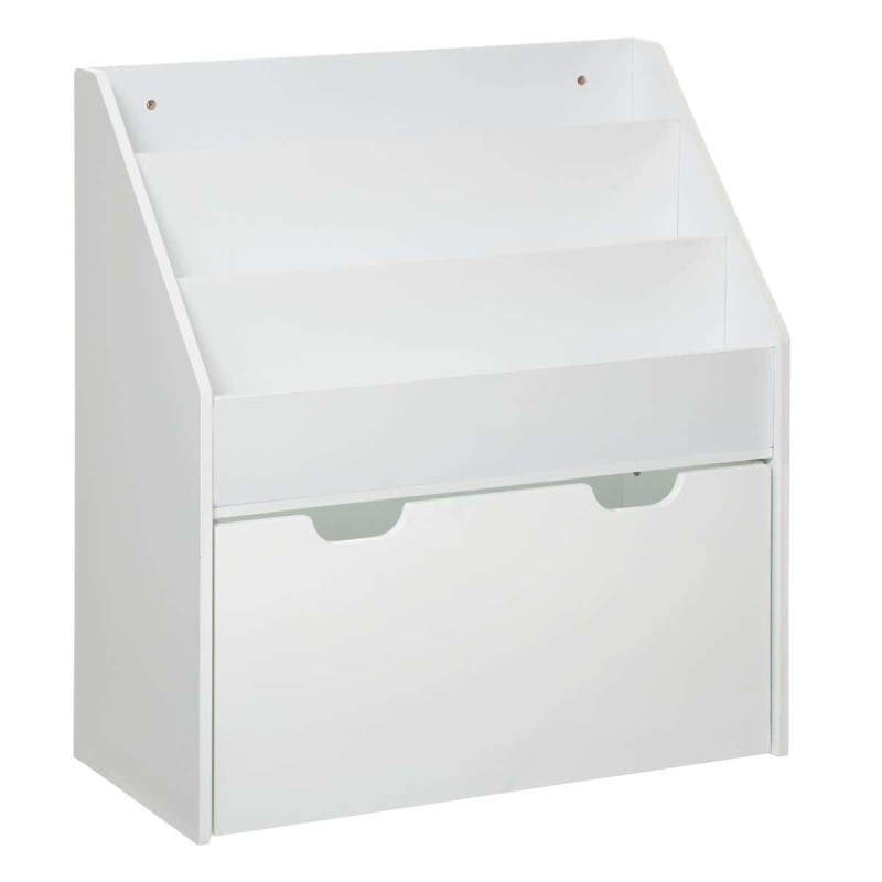 Raft pentru copii Petit, MDF alb, H.70 cm, 127221C