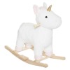Balansoar copii Unicorn, lemn de plop, H. 55 cm, 174235