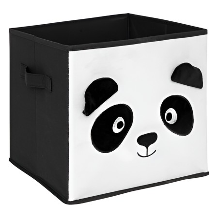 Cutie depozitare jucării Panda, poliester, L. 29 cm, 158629E