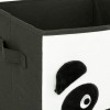 Cutie depozitare jucării Panda, poliester, L. 29 cm, 158629E
