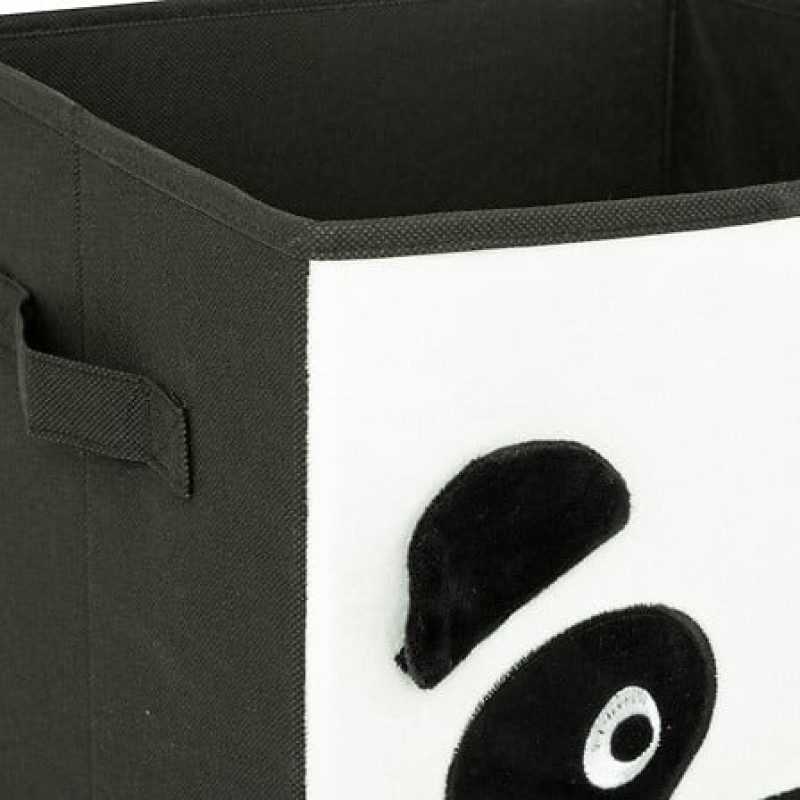 Cutie depozitare jucării Panda, poliester, L. 29 cm, 158629E