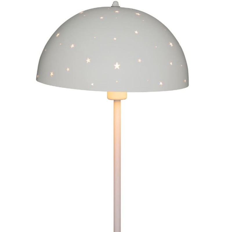 Lampadar Interior Mushroom, metal, alb, 1XE27, H.150 cm, 193980