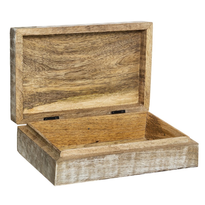 Set 2 cutii depozitare Ritual, lemn de mango, L.21/25 cm, 168418