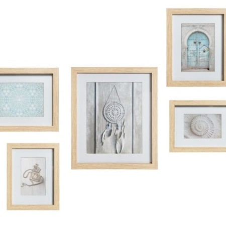 Set 5 rame foto Dina, MDF natur, 157177A