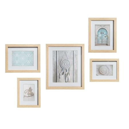 Set 5 rame foto Dina, MDF natur, 157177A