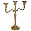 Suport lumanari Angel, metal, auriu, H.27 cm, 123154A