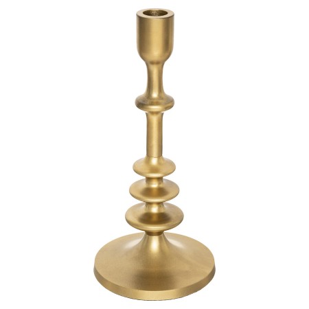 Suport lumanare Feel, metal, auriu, H.26 cm, 164217B