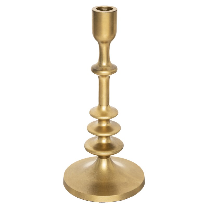 Suport lumanare Feel, metal, auriu, H.26 cm, 164217B