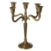 Suport lumanari Stick, metal, bronz, H.28 cm, 103425A