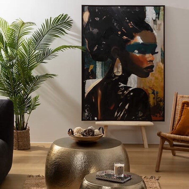 Tablou canvas multicolor Isia, 100x140 cm, 205712